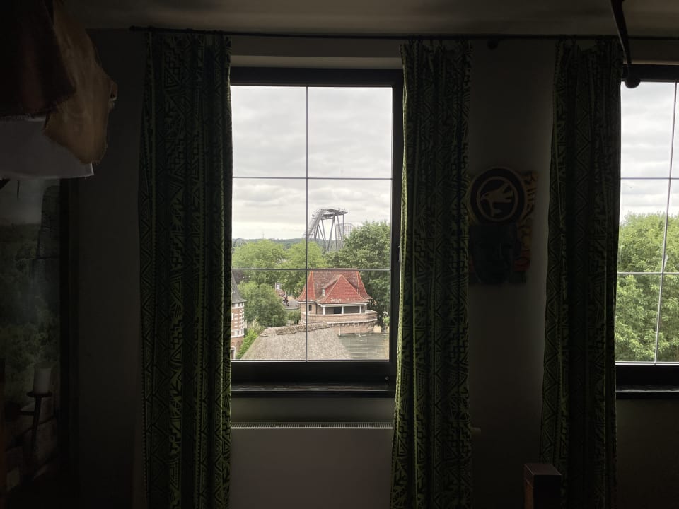 Ausblick Heide Park Abenteuerhotel