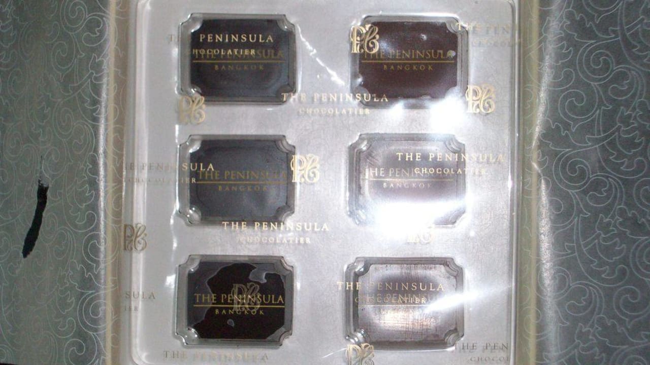 Leckere Peninsula - Pralinen Hotel The Peninsula Bangkok