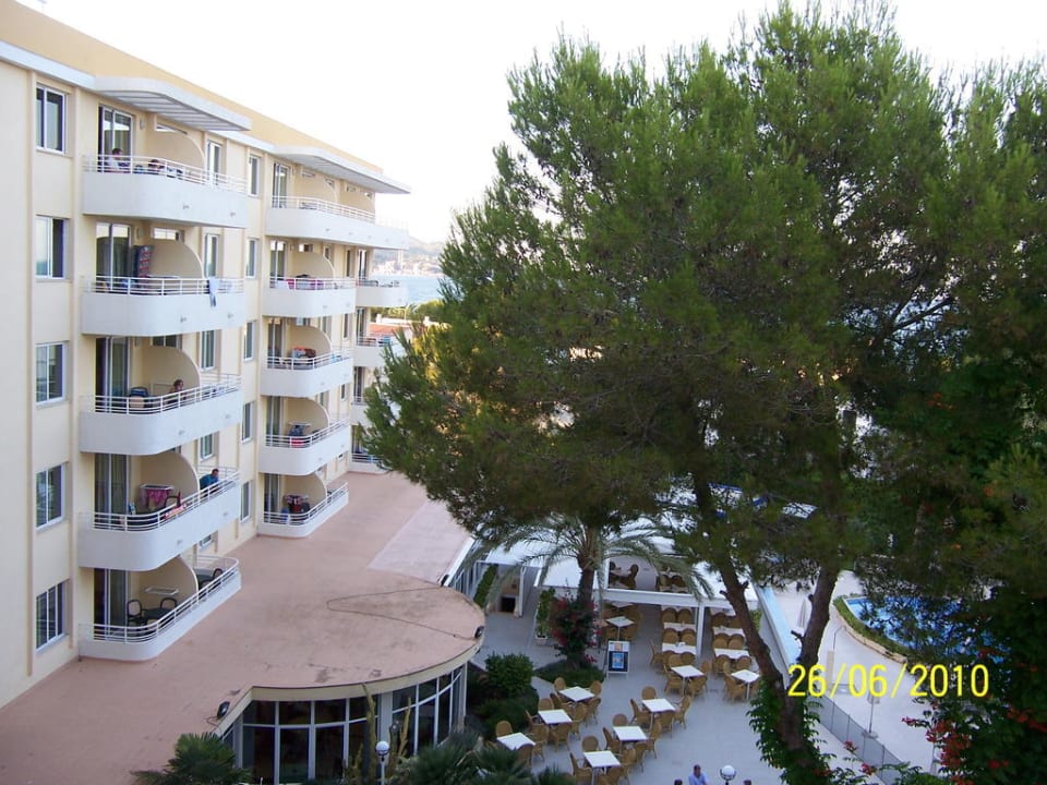 Ausblick aus dem Schlafzimmer  Aparthotel Ivory Playa