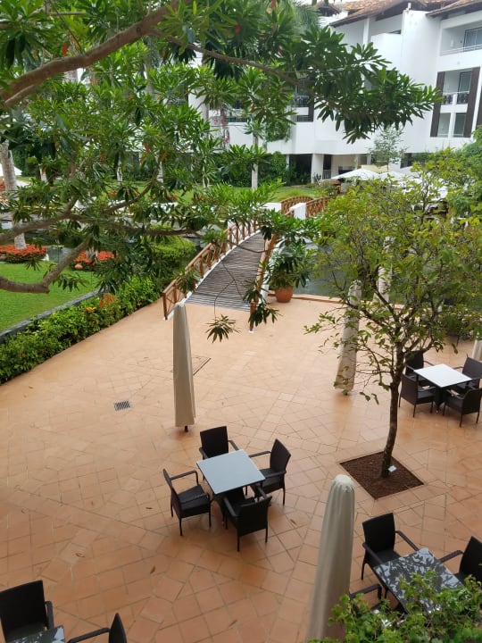 Ausblick Hotel Lanka Princess Ayurveda