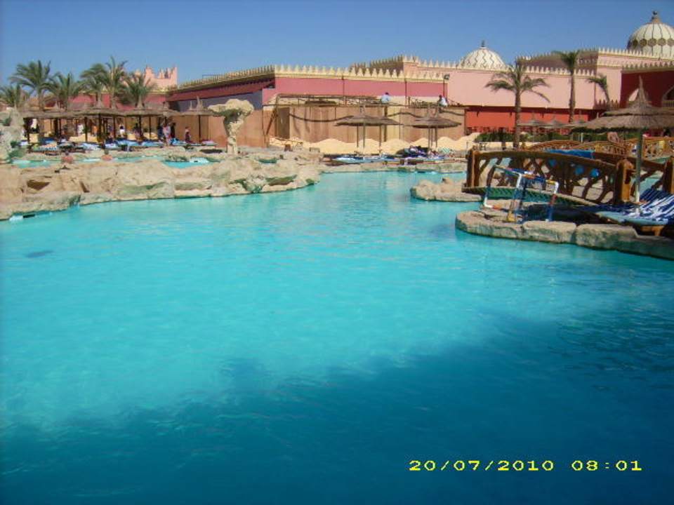 Hauptpool Pickalbatros Alf Leila Wa Leila Resort - Neverland Hurghada