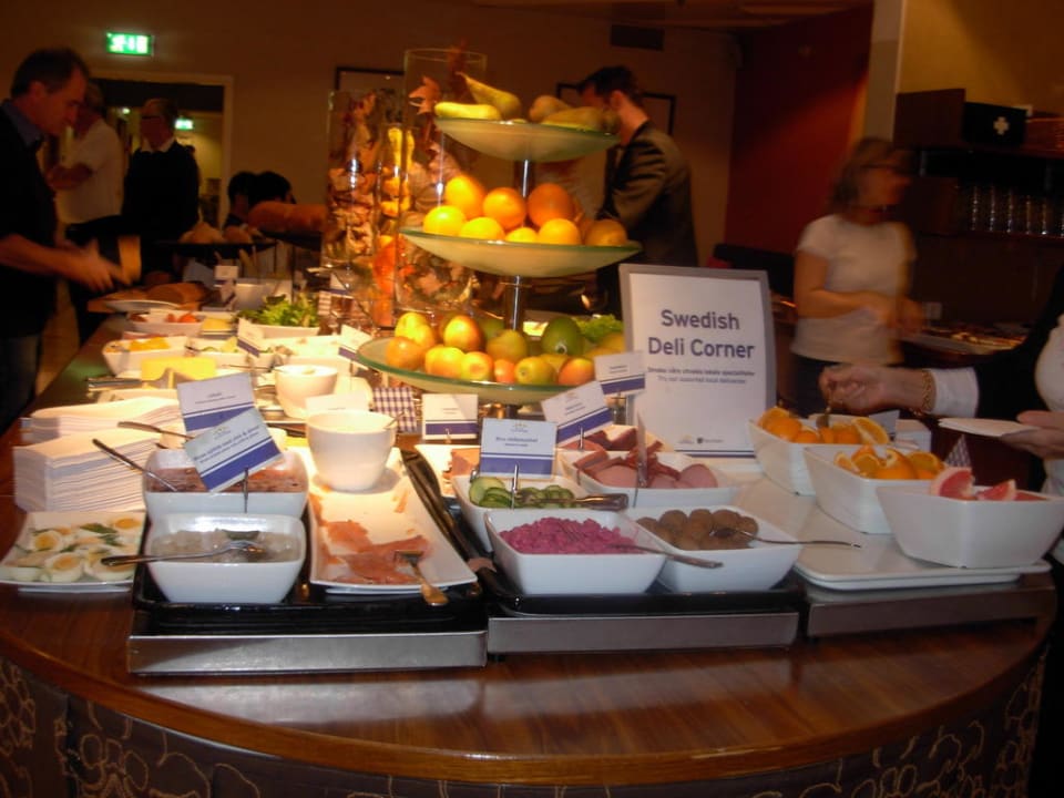 Frühstücksbuffet Scandic Klara
