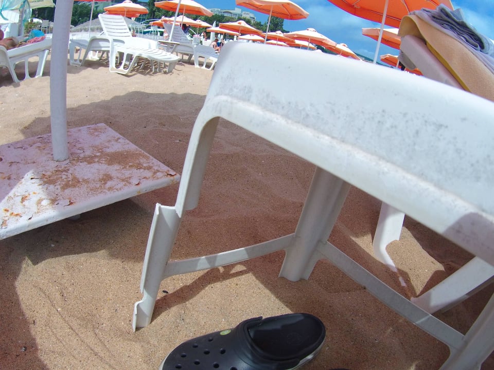 50 % defekte Ablage Hocker Park Hotel Golden Beach