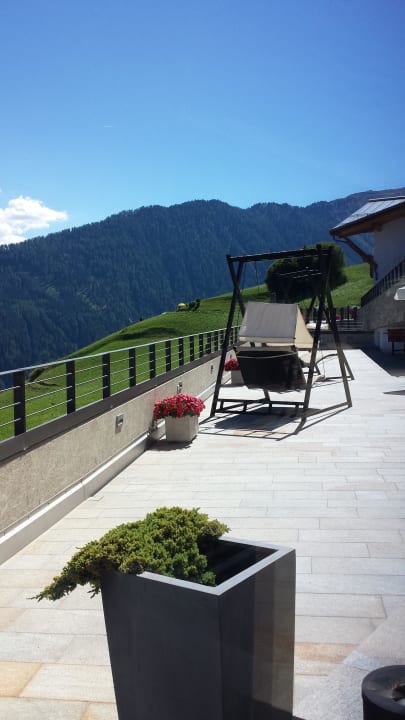 Aussenanlage Hallenbad Panoramahotel Watles