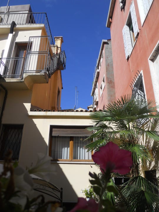 Blick aus dem Zimmer Hotel Locanda Herion