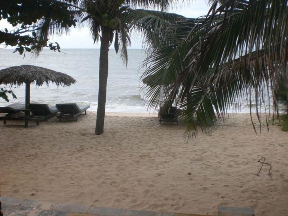 Der hoteleigene Strandabschnitt Hotel Indochina Dreams