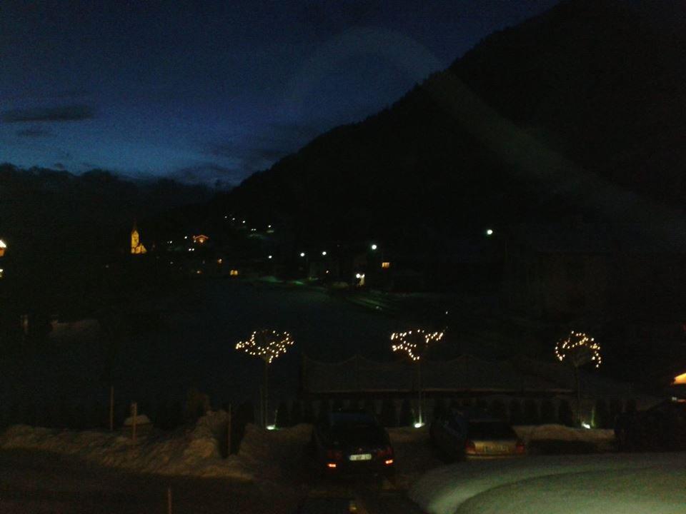 Versuchte Aufnahme bei Nacht Wohlfühlhotel Berg Heil