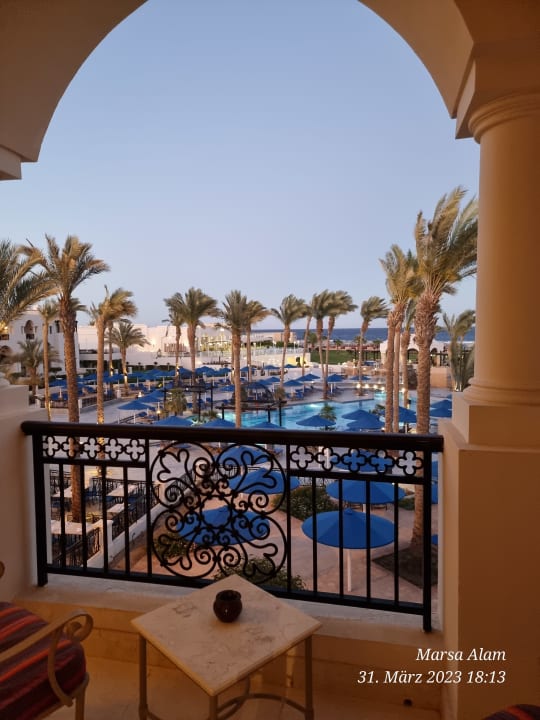 Ausblick Pickalbatros Palace Hotel-Port Ghalib