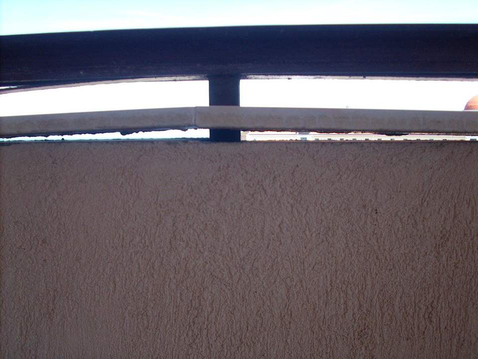 Das Balkongeländer Hotel Cazablanka / Casablanca