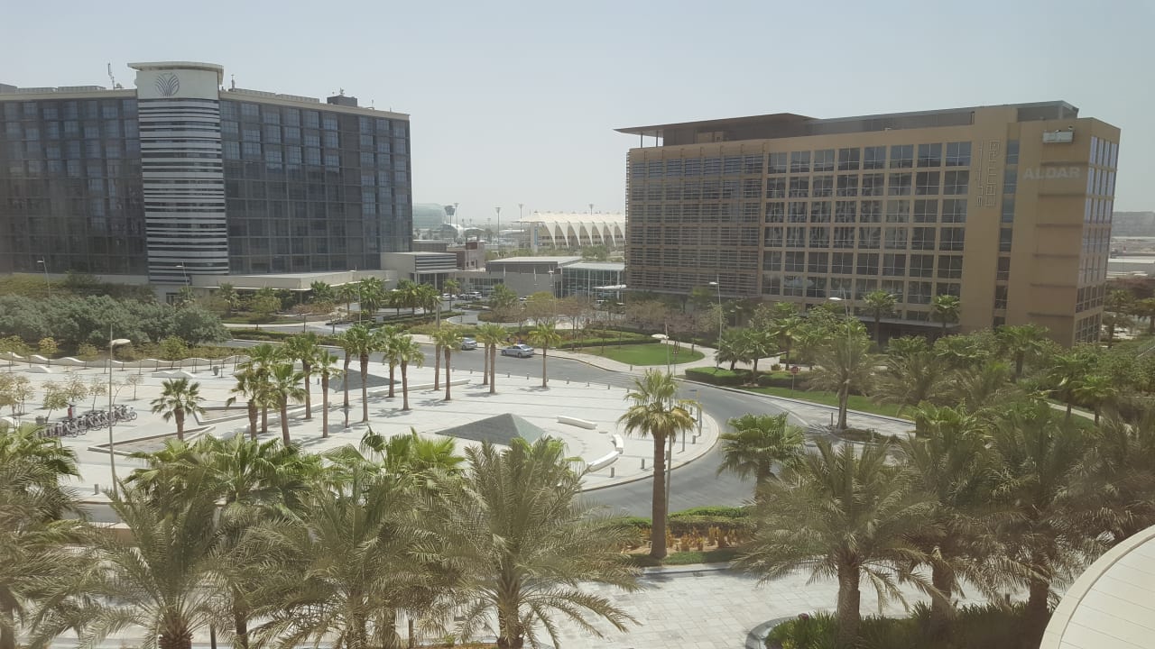 Ausblick Crowne Plaza Hotel Yas Island