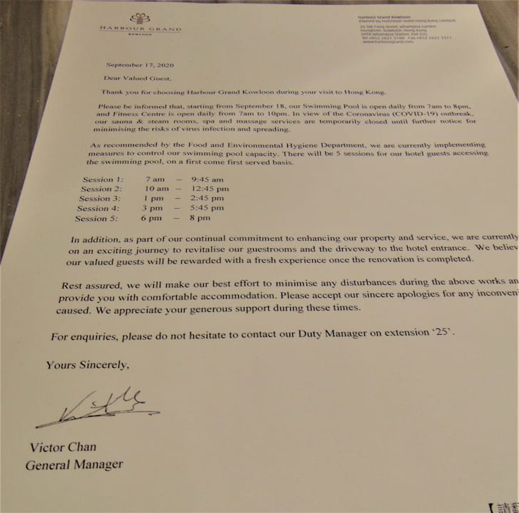 Sonstiges Harbour Grand Kowloon