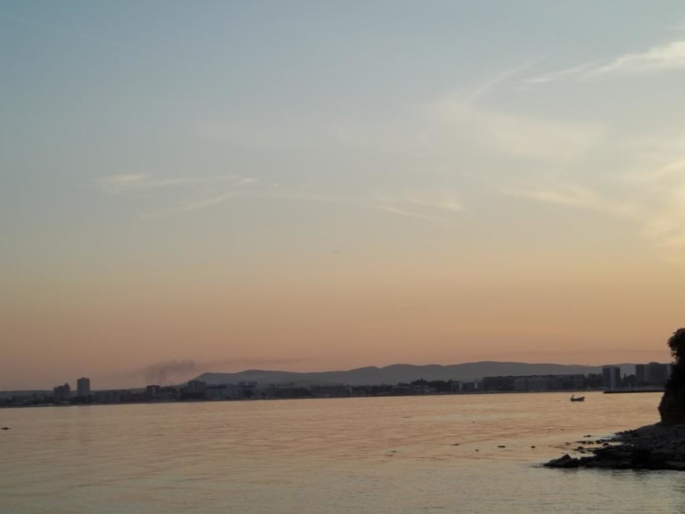 Abenddämmerung vom Strand  Hotel Sineva Beach