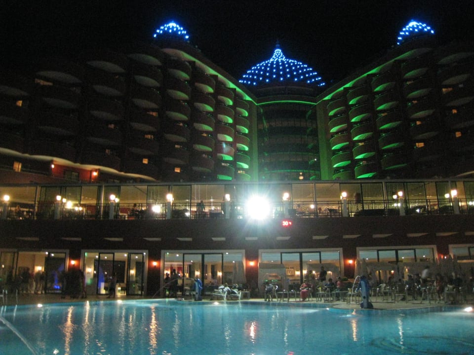 Pool Abends Hotel Delphin Palace