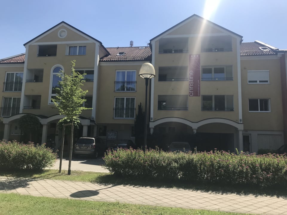 Außenansicht Aparthotel Christine