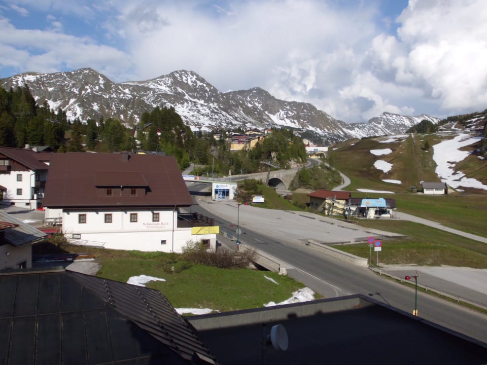 Blick vom Zimmer nach Obertauern Hotel Grünwaldkopf