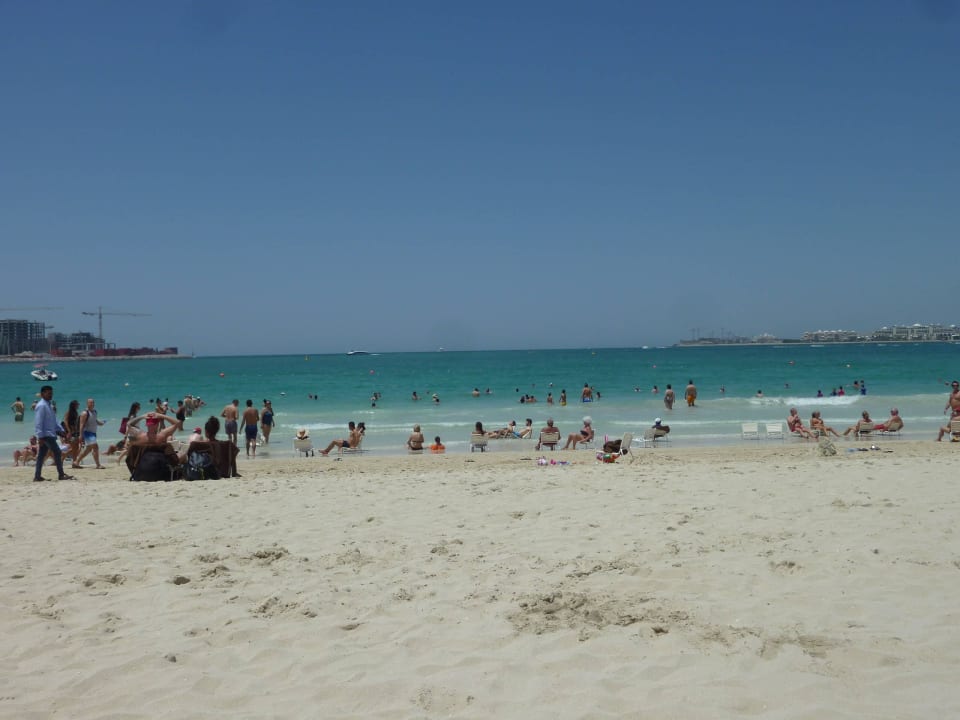 Strand für Urlauber Hilton Dubai Jumeirah