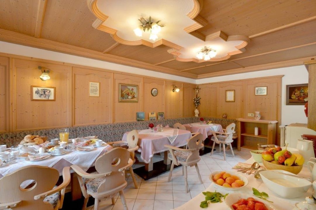Frühstücksraum Appartements Ahornblick