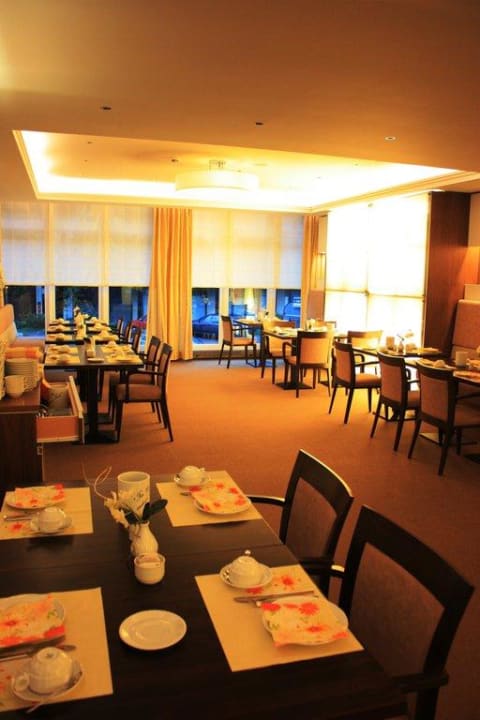 Gemütlicher Frühstücksraum Apartment-Hotel Hamburg Mitte