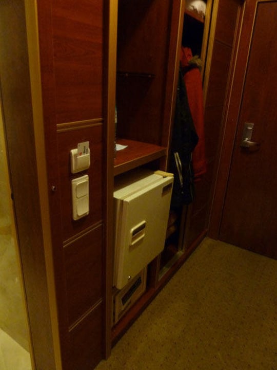 Da hängt der Kühlschrank raus Grand Hotel Temizel
