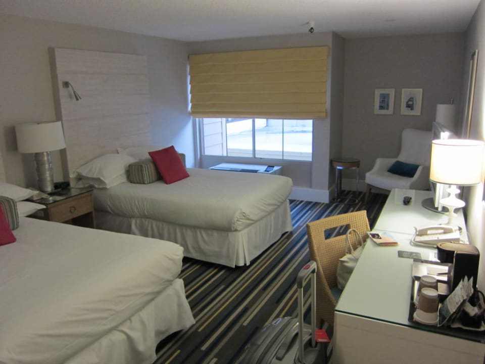 Zimmer mit Blick auf das Innenhofdach Hotel Riu Plaza Fisherman’s Wharf