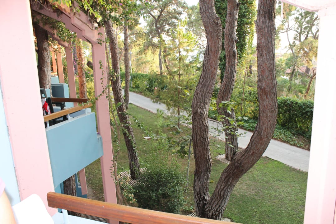 Sicht vom Balkon Zimmer 1217 Blue Waters Club