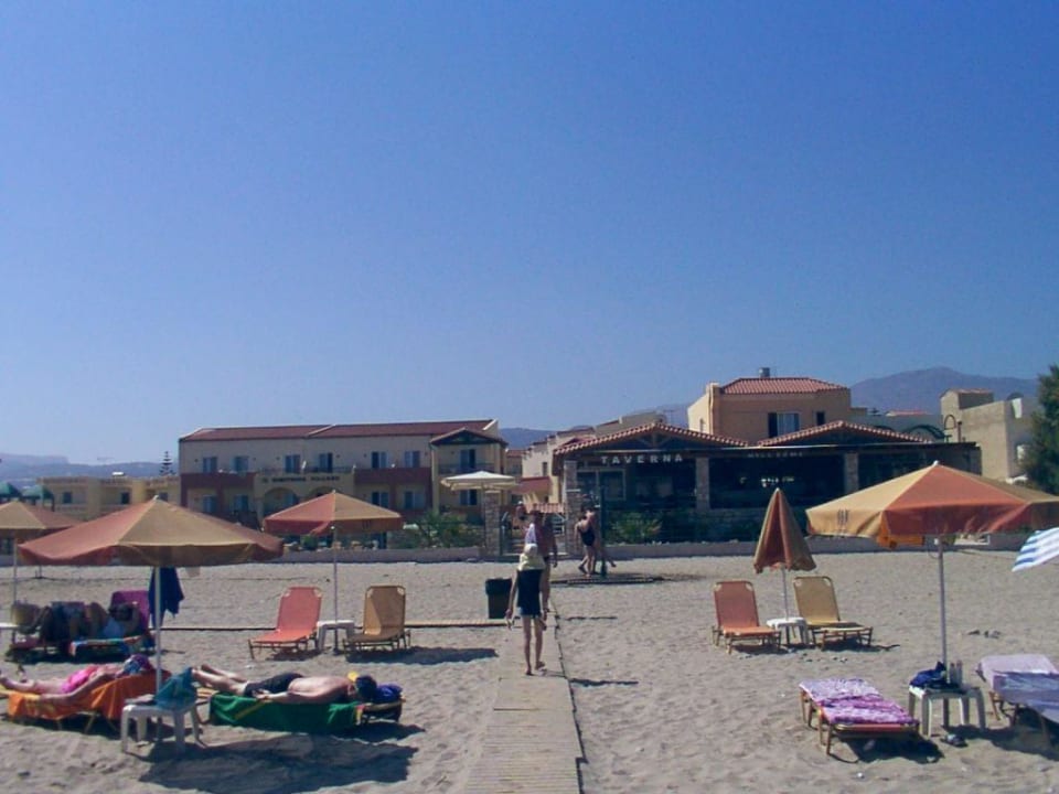 Blick vom Strand Dimitrios Village Beach Resort