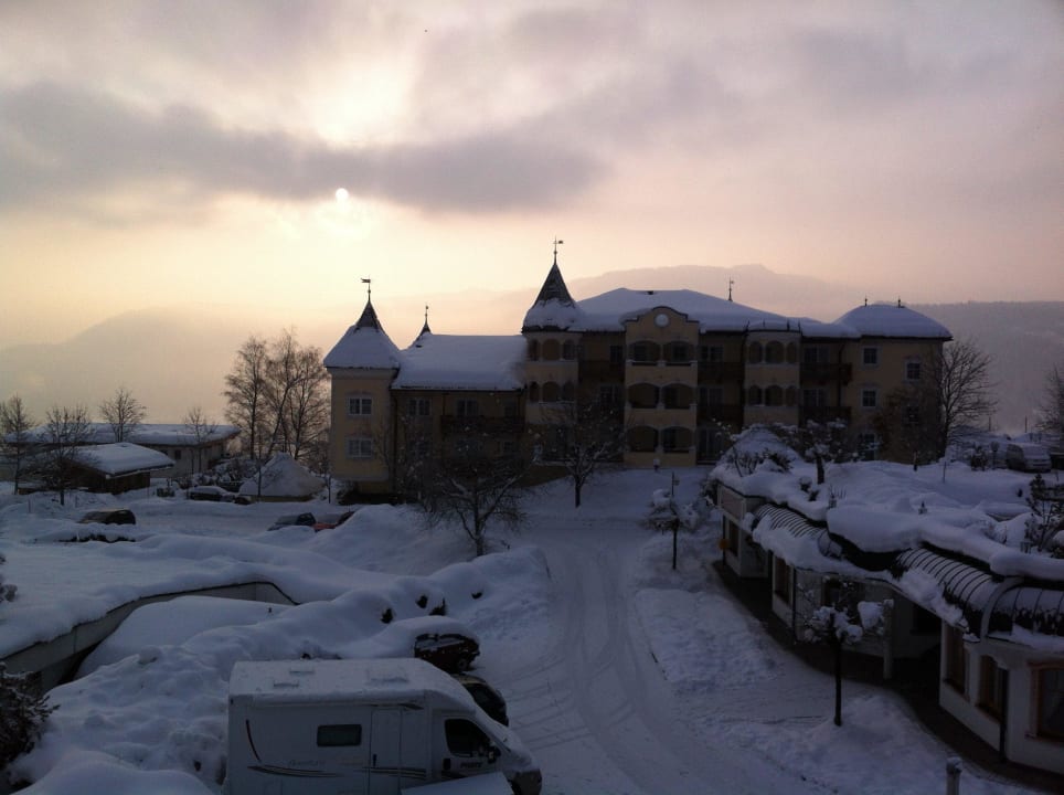 Vom Balkon aus Wohlfühlresort Peternhof