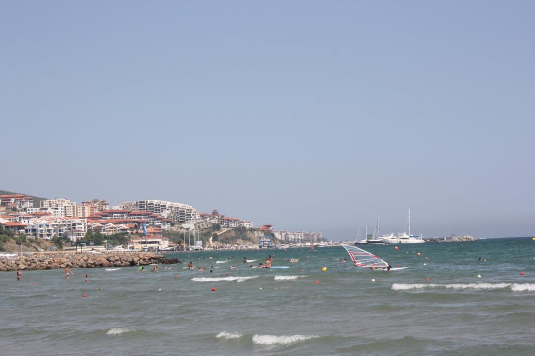 Ausblick vom Zimmer Hotel Sineva Beach