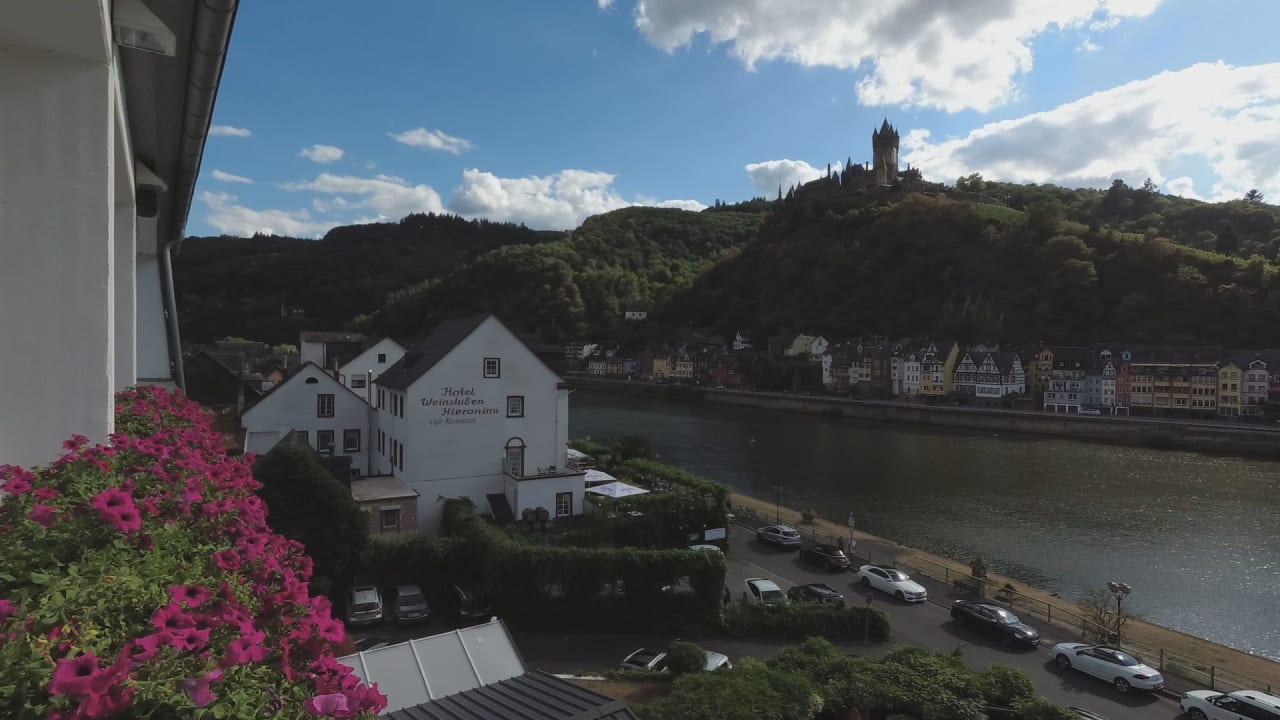 Ausblick Moselstern Hotel Brixiade & Triton
