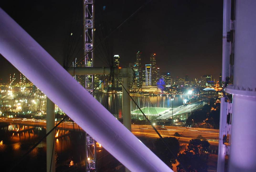 Aussicht Singapore Flyer Hotel The Fullerton