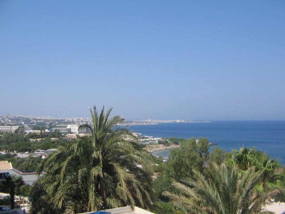 Ausblick vom Balkon Kresten Palace Hotel