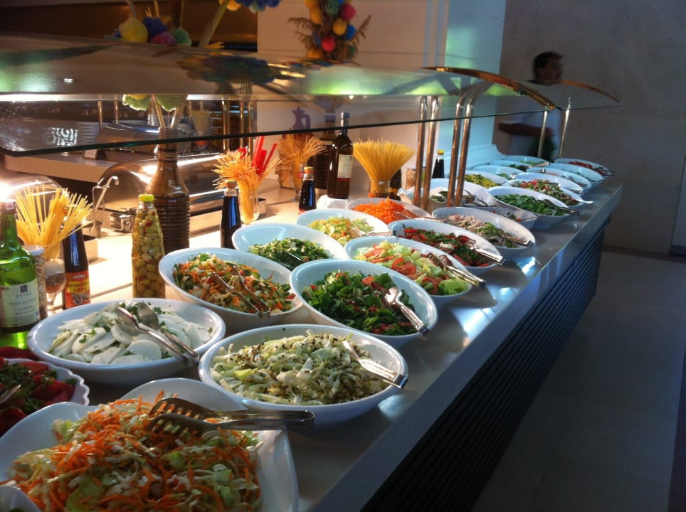 Das Büffet im Restaurant Seamelia Beach Resort