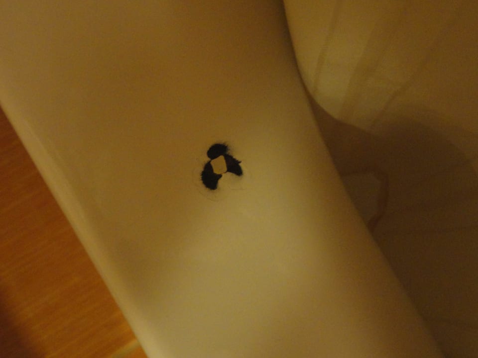 Abgeschlagene Badewanne Fame Residence Lara & Spa