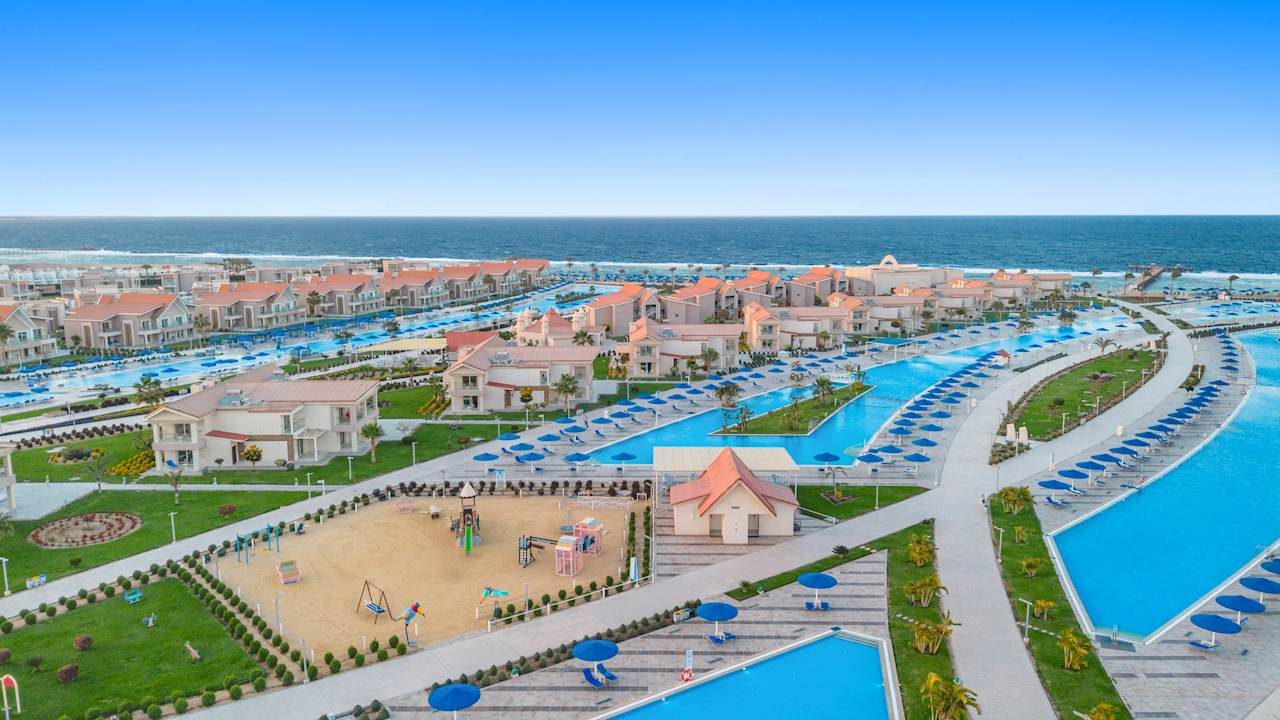 Außenansicht Pickalbatros Sea World Resort - Marsa Alam