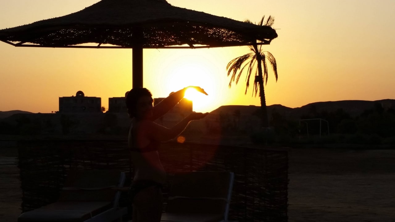 Sonnenuntergang Three Corners Equinox Beach Resort