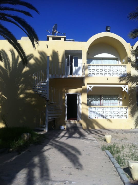 Rostiger Nebeneingang Neptune Hotel Marhaba Club