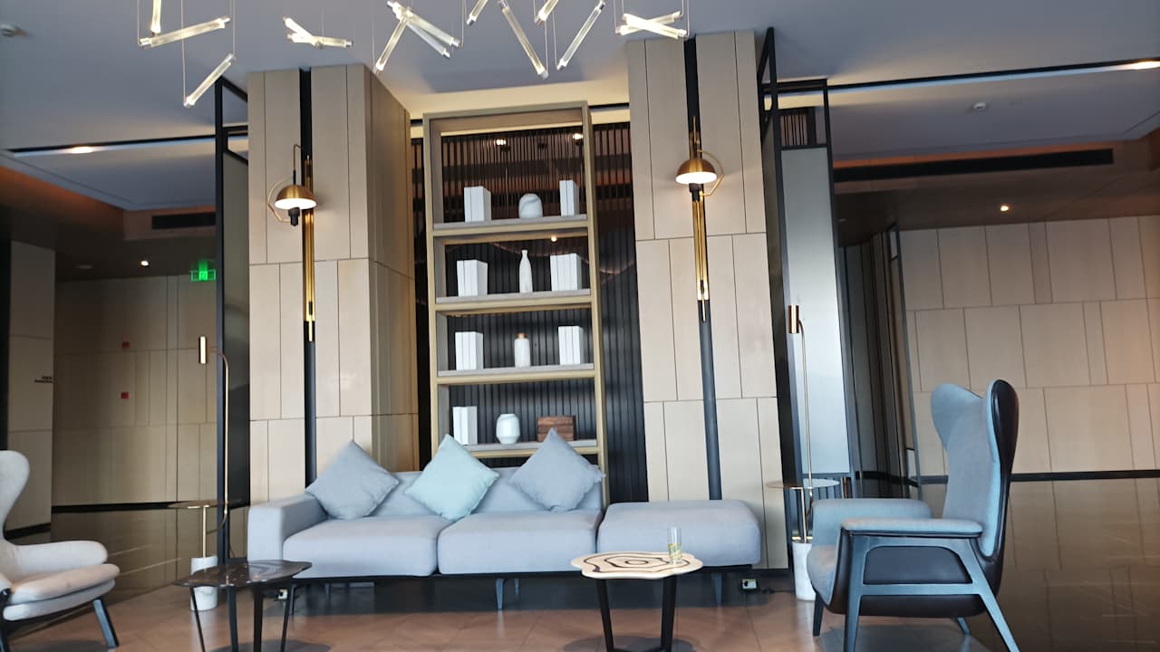 Lobby Yunhe Yebo Hotel Shanghai International Tourism Resort Pudong Airport