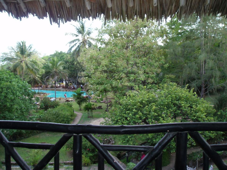 Blick vom Balkon Hotel Papillon Lagoon Reef