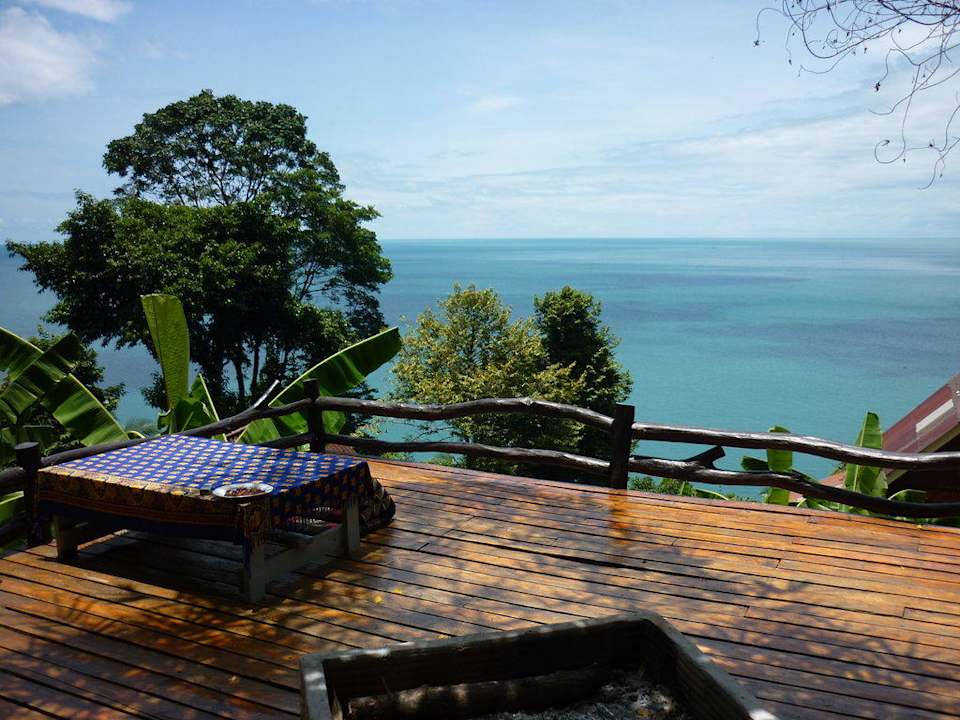 Restaurant-Panorama-Terrasse Seaview Thansadet Bungalows