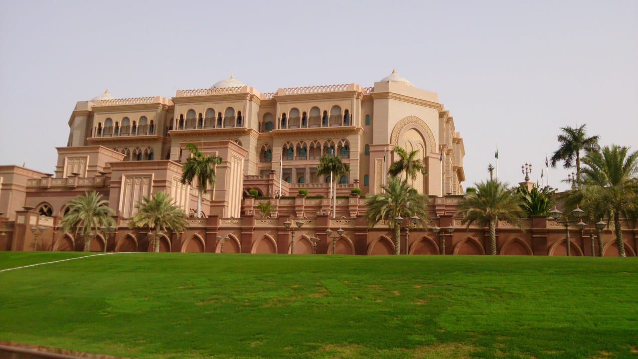 Majestätisch dieser Palast! Emirates Palace Mandarin Oriental