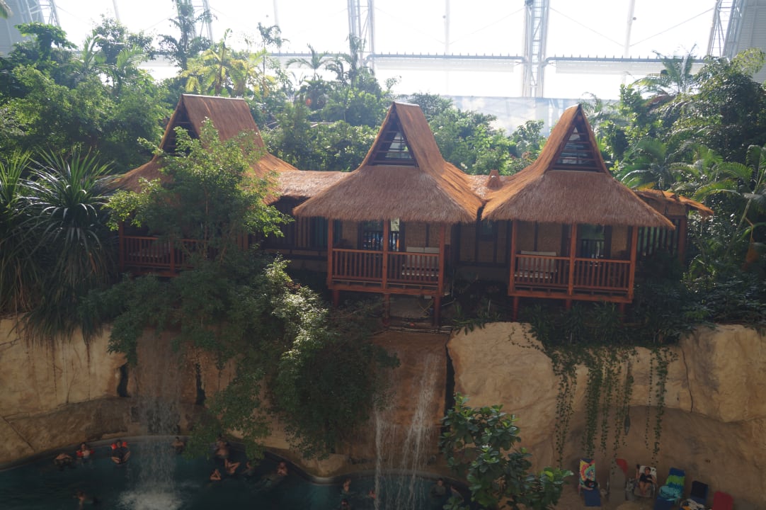 Gartenanlage Tropical Islands Resort - Zelte