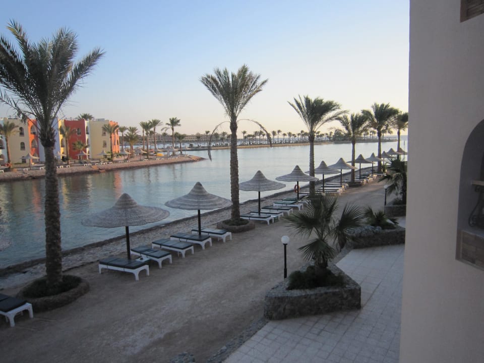 Blick vom Hotelzimmer Arabia Azur Resort