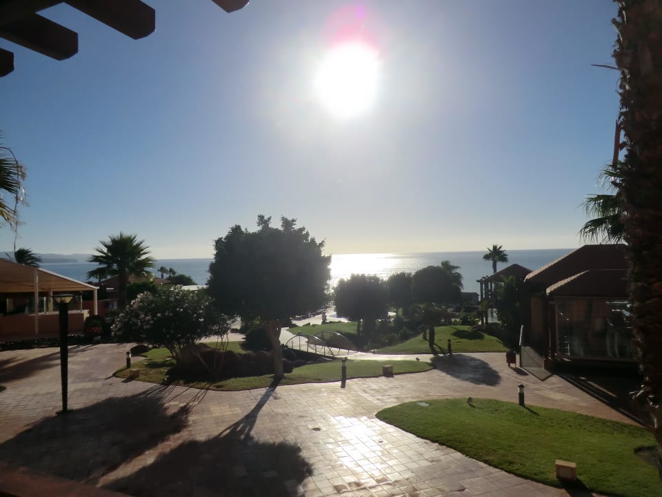 Der Sonnenaufgang aus dem Zimmer Hotel H10 Tindaya