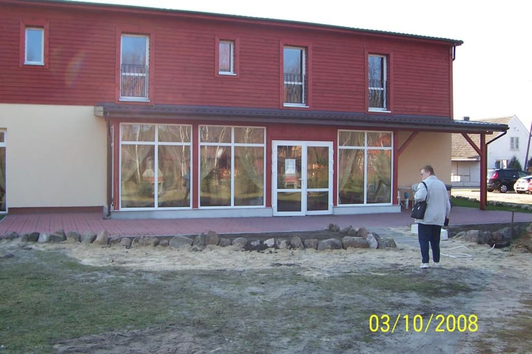 Eingang Center Hotel Bronkow