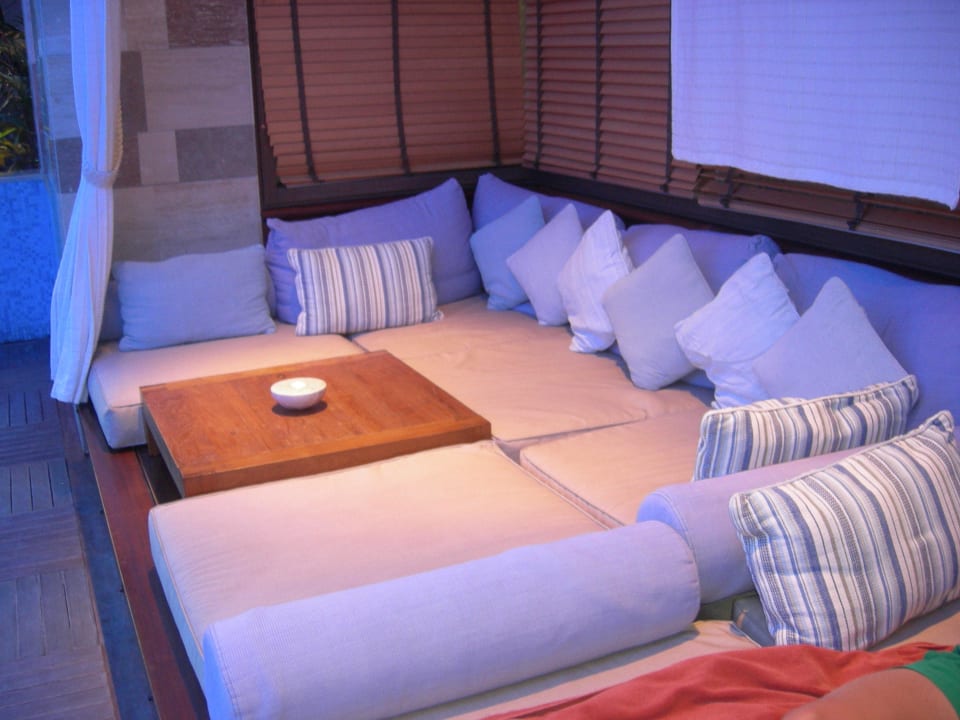 Kuschelecke im Spabereich Columbia Beach Resort