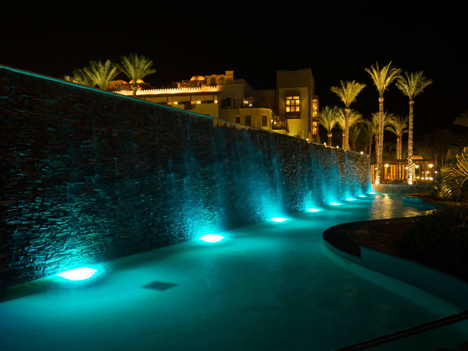 Wasserfall bei Nacht Makadi Spa - Adults only