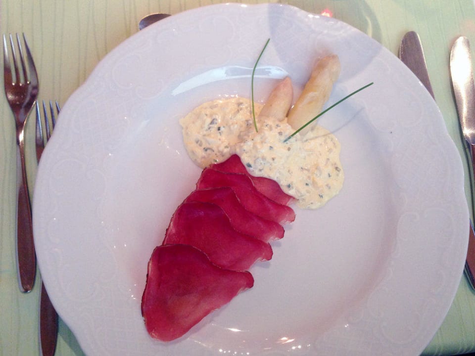 Lecker Vorspeise Panoramahotel Wildschütz