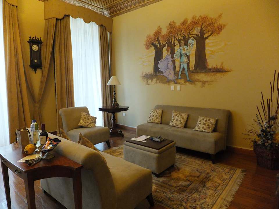 Suite Wohnbereich Hotel Carvallo