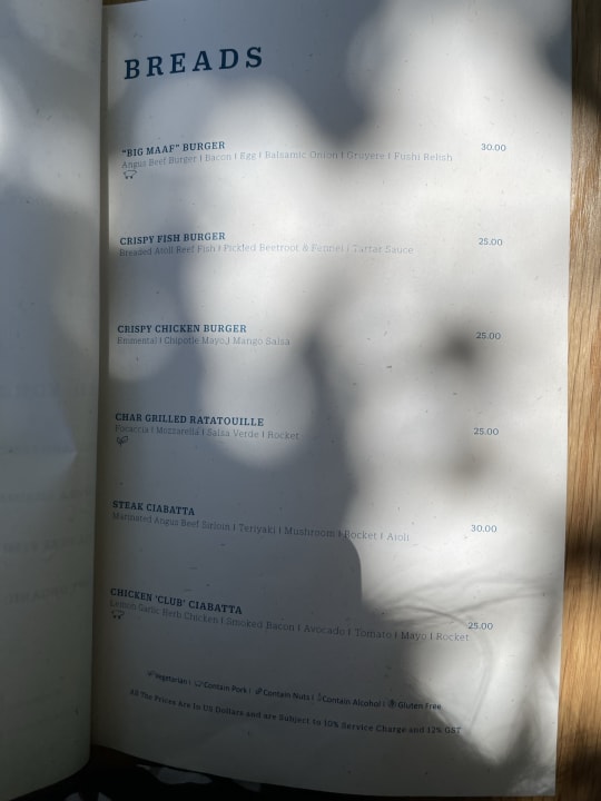 Gastro Outrigger Maldives Maafushivaru Resort