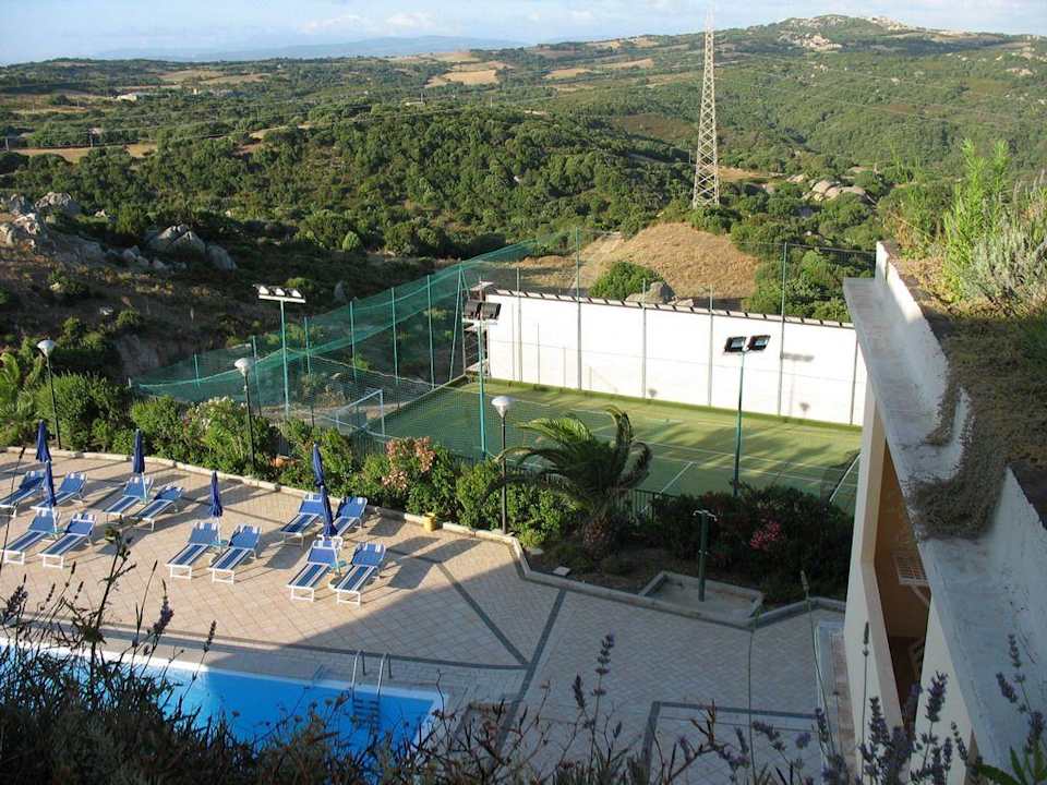 Aussicht von der Terrasse Borgo Saraceno Hotel & Spa